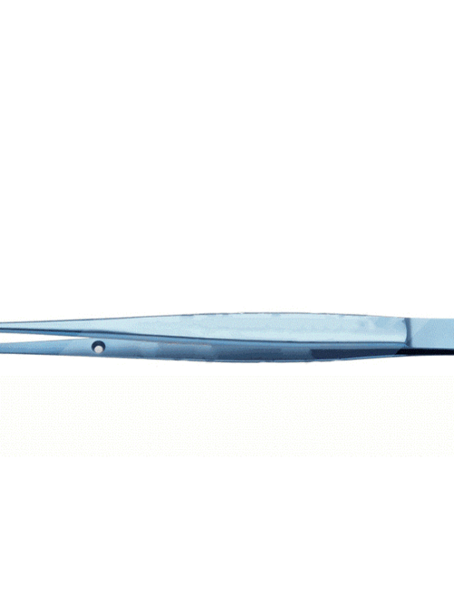 Cushing Forceps Straight, Serrated, 18cm, Titanium-BlueLine