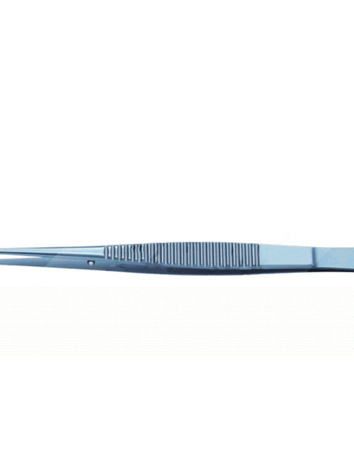 Debakey Forceps, Straight, 1.5mm, 15cm, Titanium-BlueLine