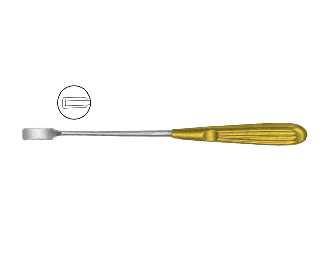 Frontotemporal Dissector 23cm, Straight
