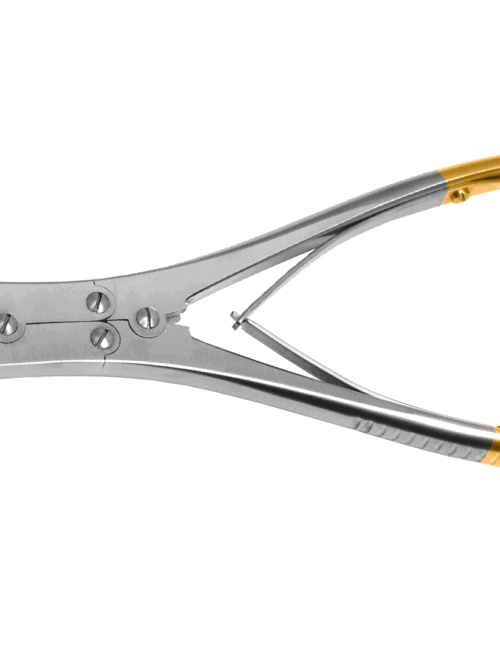 Wire Cutter T.C, Double Action, Light Curved, 18cm