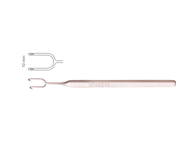 Cottle Alar & Skin Hook, 14cm, 2 Prongs