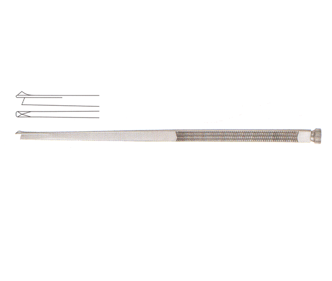 Schrom Osteotome, 19.5cm, With Guide Thorn