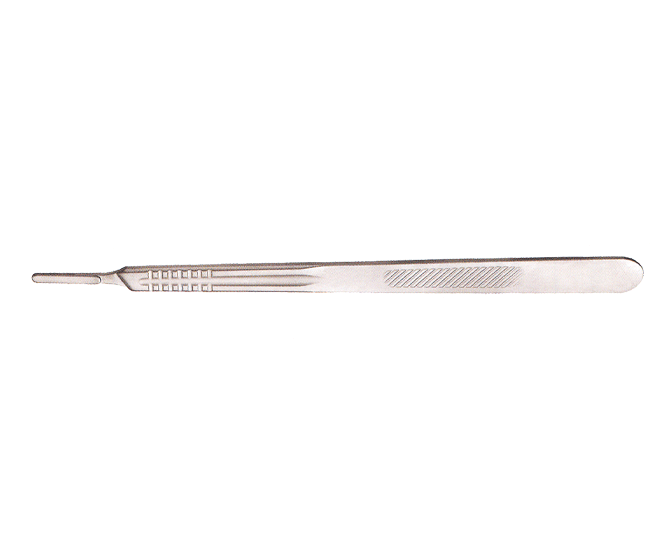 Scalpel handle, #4l long, 21cm