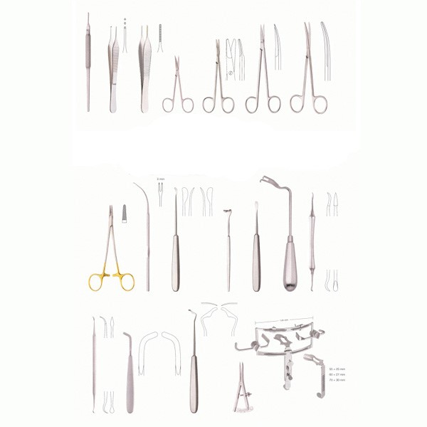 Cleft and Palate Repair Instruments Set