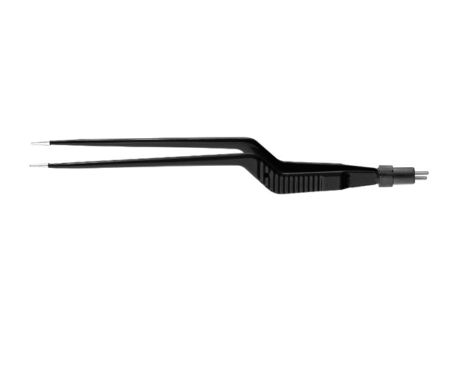 Cushing Bayonett Insulated Bipolar Forceps, 2 Pins Plug